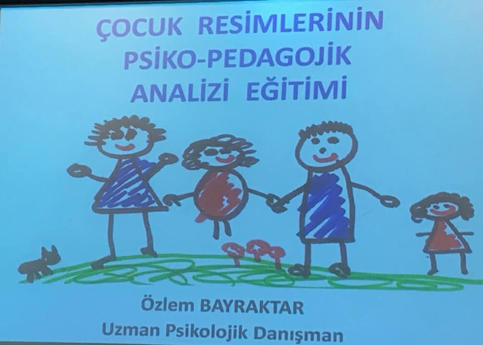 3. Çocuk Resimlerinin Psiko-Pedagojik Analiz Eğitimi Seminerimizi Tamamladık