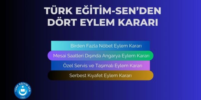Eylem Kararlarımız güncellenmiştir